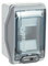 Распределительный шкаф Legrand Plexo³, 4 мод., IP65, навесной, пластик, дверь, с клеммами - 1