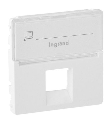 Накладка на розетку информационную Legrand VALENA, белый
