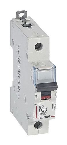 Автоматический выключатель Legrand DX³ 1P 20А (D) 10кА