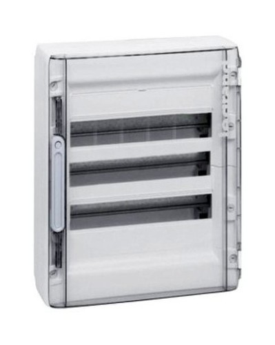 Распределительный шкаф Legrand XL³, 72 мод., IP40, навесной, пластик, прозрачная дверь, с клеммами