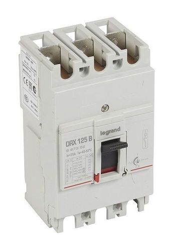 Силовой автомат Legrand DRX 125, термомагнитный, 25кА, 3P, 25А