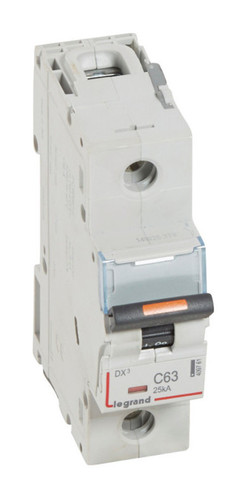 Автоматический выключатель Legrand DX³ 1P 63А (C) 25кА