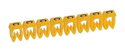 Маркер CAB 3 - для кабеля 4-6 мм² - заглавная буква C