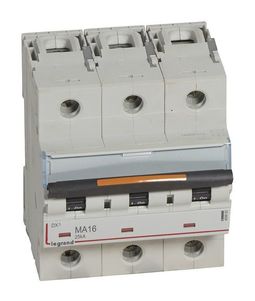 Автоматический выключатель DX³ 3P 16А (MA) 25кА