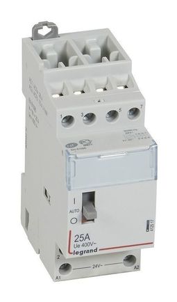 Модульный контактор CX³ 4P 25А 400/24В AC