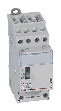 Модульный контактор CX³ 4P 25А 400/230В AC