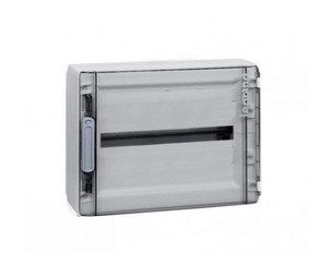 Распределительный шкаф XL³, 18 мод., IP40, навесной, пластик, прозрачная дверь, с клеммами