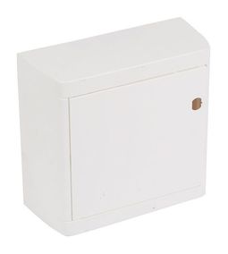 Распределительный шкаф Nedbox, 8 мод., IP41, навесной, пластик, бежевая дверь, с клеммами
