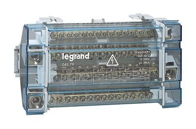 Модульный распределительный блок - 4П - 160 A - 15 подключений
