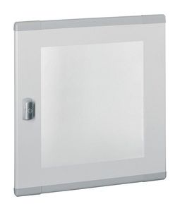 Дверь остекленная плоская XL³ 160//400 - для шкафа высотой 1050//1145 мм