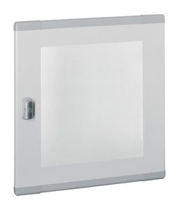 Дверь остеклённая плоская для XL³ 160//400 - для шкафа высотой 900//995 мм