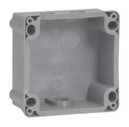 Коробка с одним ответстием под сальник Hypra Prisinter - IP 44//55 - 3К+Н+З - 16 А - пластик