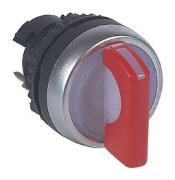 Переключатель - Osmoz - для комплектации - с подсветкой - 2 положения с фиксацией - 90° - красный