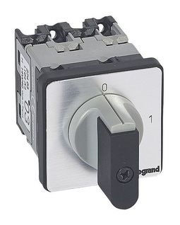 Выключатель - положение вкл//откл - PR 12 - 4П - 4 контакта - крепление на дверце