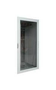 Реверсивная дверь остекленная плоская - XL³ 4000 - ширина 975 мм